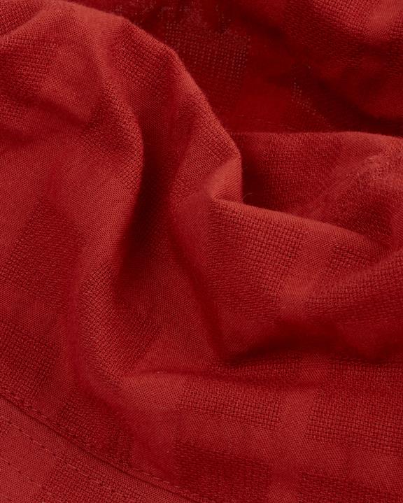 Hoed Yelle Geruit Rood from Shop Like You Give a Damn