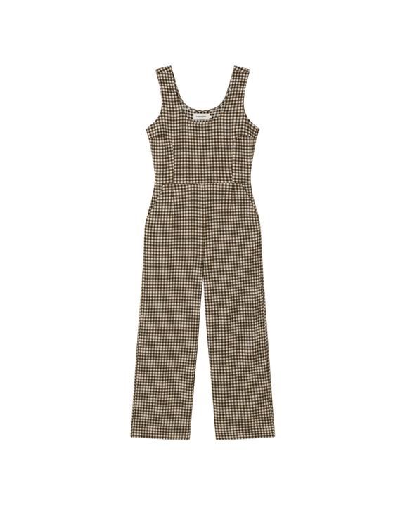 Jumpsuit Seersucker Rafflesia Bruin via Shop Like You Give a Damn