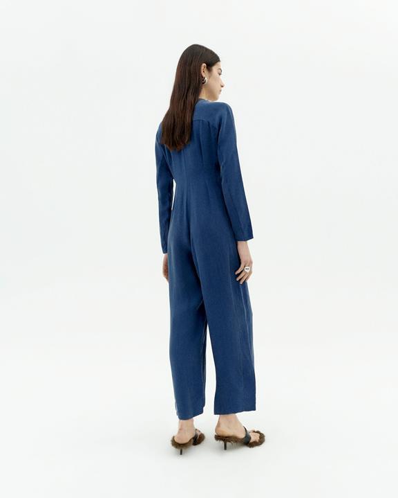 Jumpsuit Marcia Blauw from Shop Like You Give a Damn