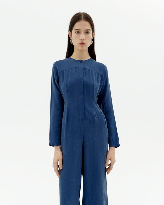 Jumpsuit Marcia Blauw from Shop Like You Give a Damn