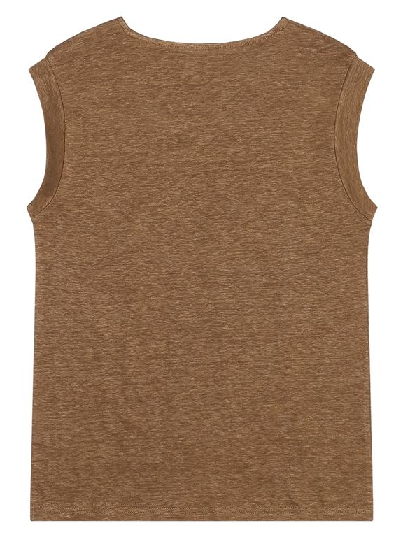 T-Shirt Los Opvouwbaar Bruin from Shop Like You Give a Damn