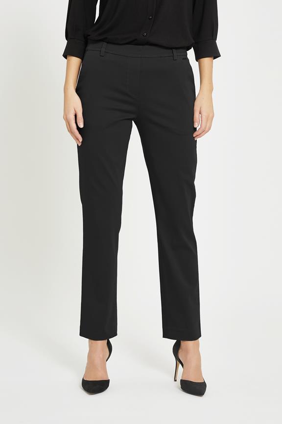 Broek Galina Regular Sl Zwart from Shop Like You Give a Damn