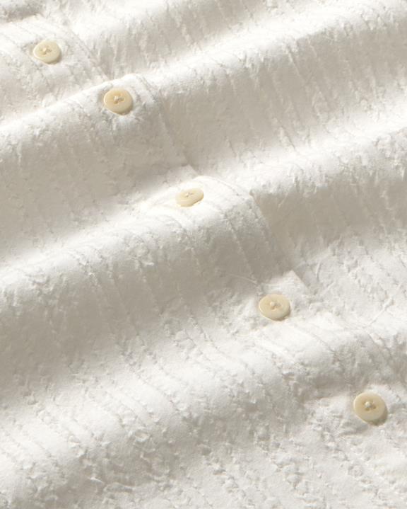 Blouse Popcorn Textuur Anna Wit from Shop Like You Give a Damn