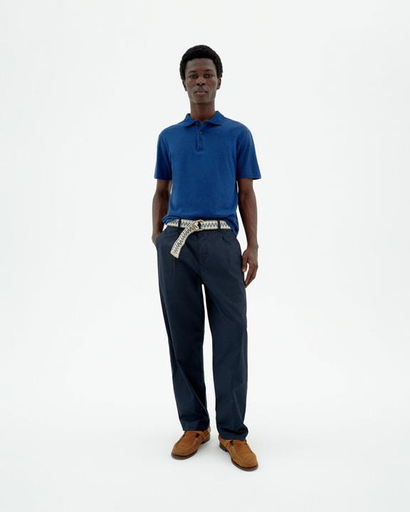 Poloshirt Blauw from Shop Like You Give a Damn