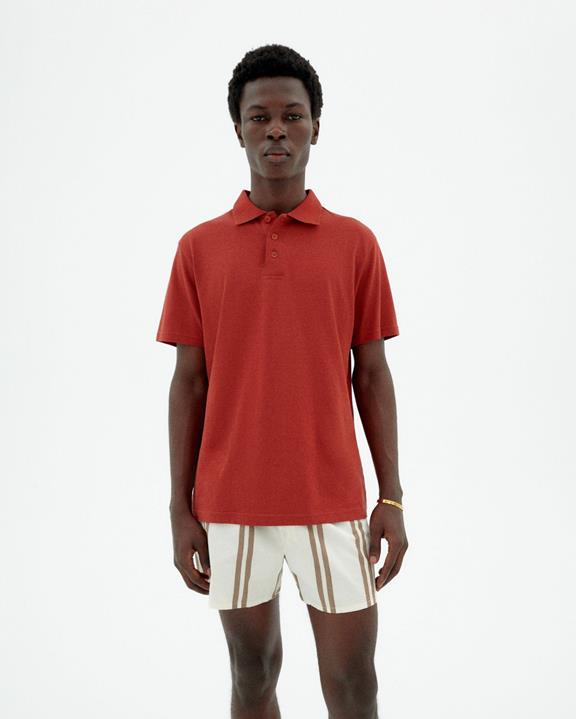 Poloshirt Rood via Shop Like You Give a Damn