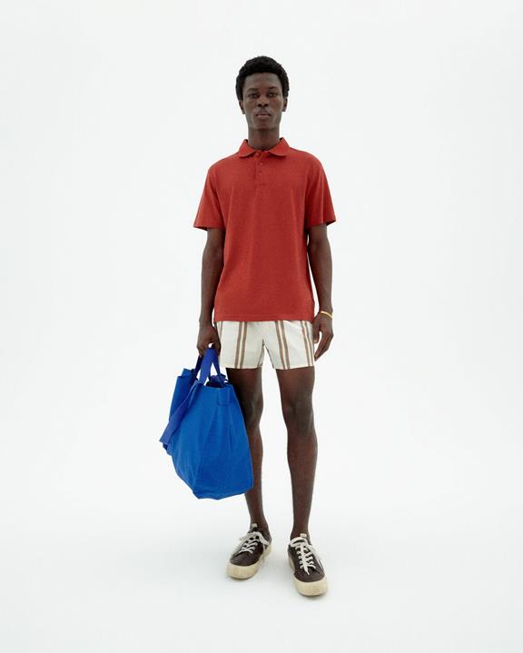 Poloshirt Rood from Shop Like You Give a Damn