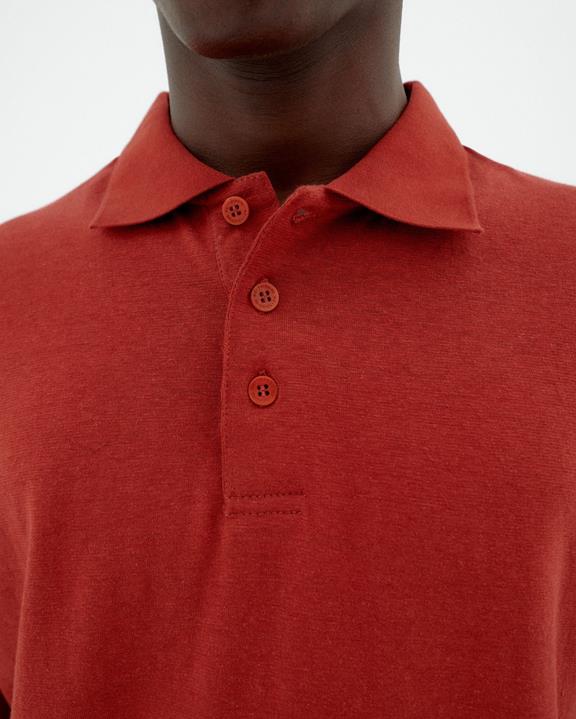 Poloshirt Rood from Shop Like You Give a Damn