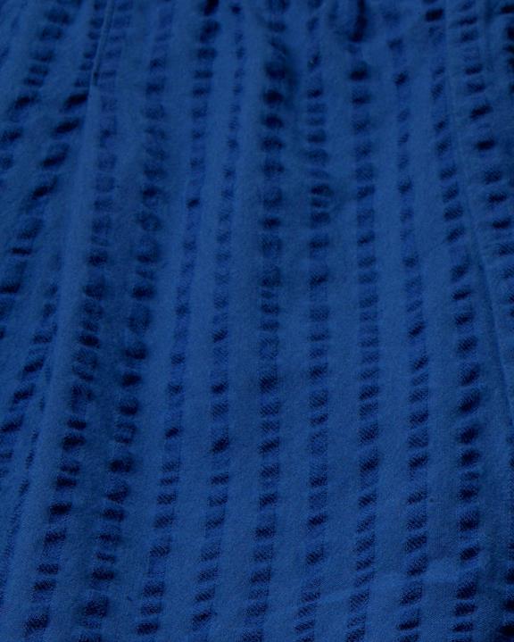 Broek Seersucker Luc Blauw from Shop Like You Give a Damn
