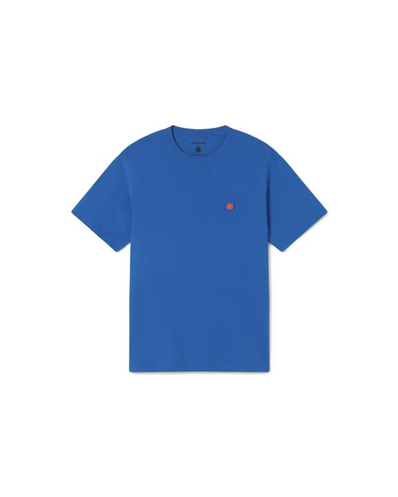 T-Shirt Zon Blauw Met Bruine Achterkant from Shop Like You Give a Damn