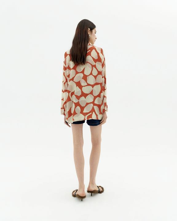 Shirt Ava Leaf Licht Veelkleurig from Shop Like You Give a Damn