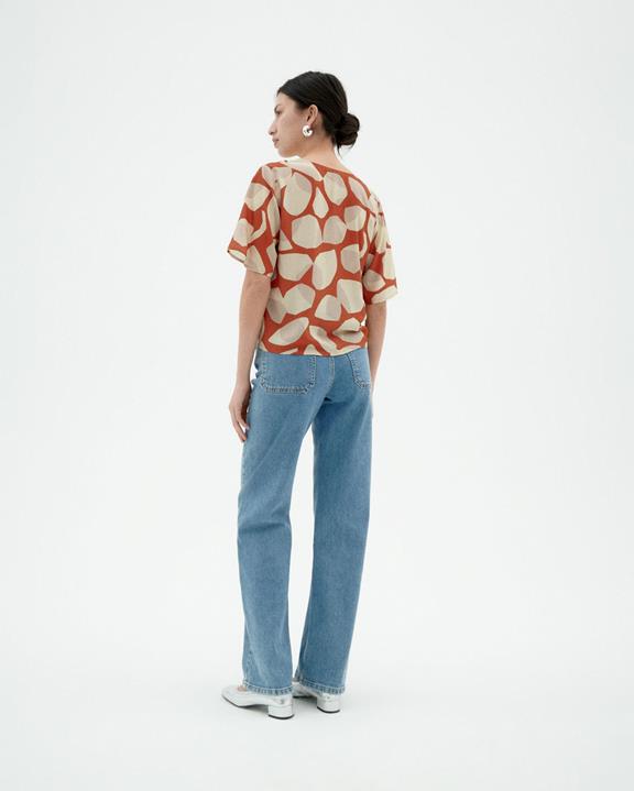 Blouse Libelleblad Licht Multicolor from Shop Like You Give a Damn