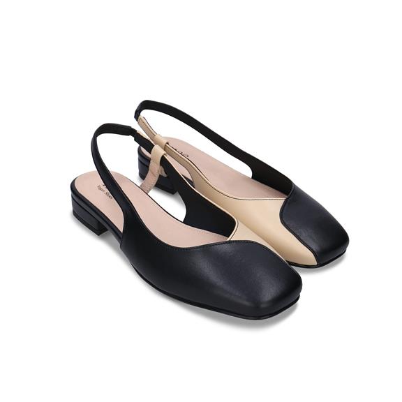 Flats Diana Beige/Zwart from Shop Like You Give a Damn