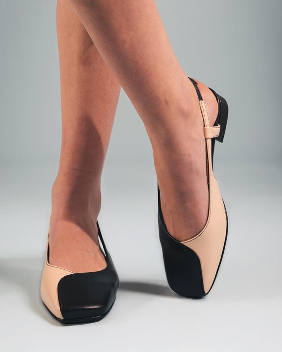 Flats Diana Beige/Zwart from Shop Like You Give a Damn