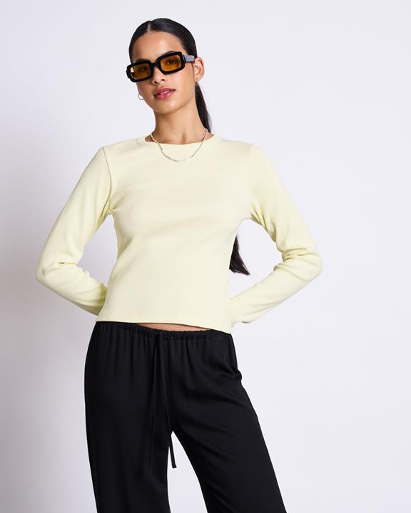 T-Shirt Lange Mouw Rib Muri Jasmin from Shop Like You Give a Damn