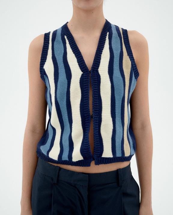 Vest Gebreid Robbie Multicolor from Shop Like You Give a Damn