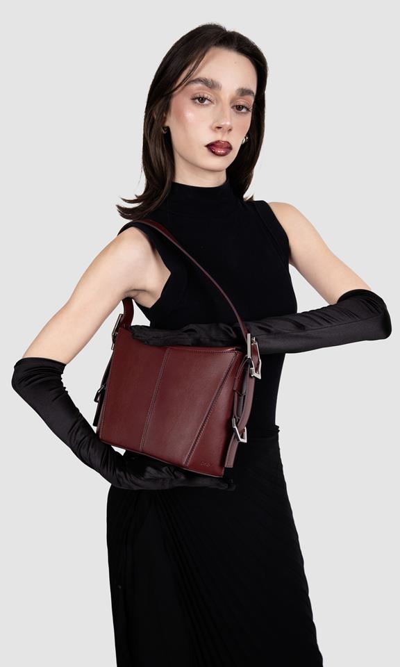 Tas Kiara Bordeauxrood from Shop Like You Give a Damn