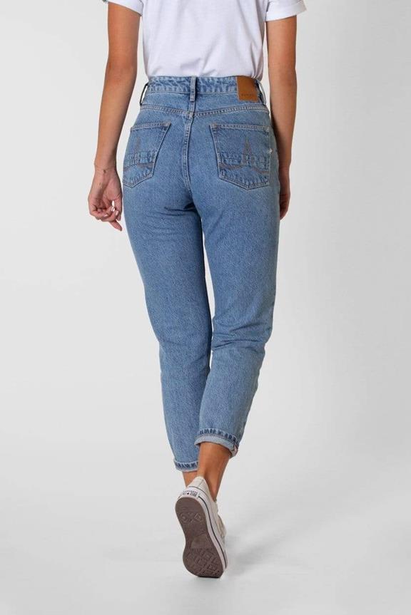 Jeans Nora Loose Tapered Lichtblauw 6