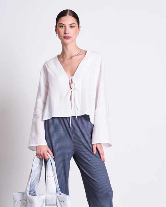 Blouse Skagen Wit from Shop Like You Give a Damn