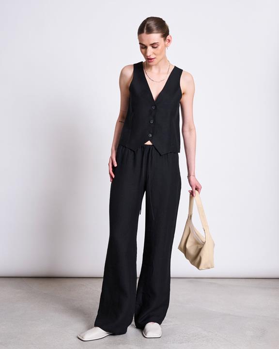 Broek Sjov Drawstring Zwart from Shop Like You Give a Damn