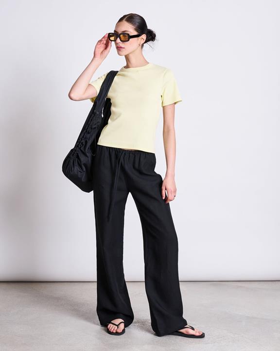 Broek Sjov Drawstring Zwart from Shop Like You Give a Damn