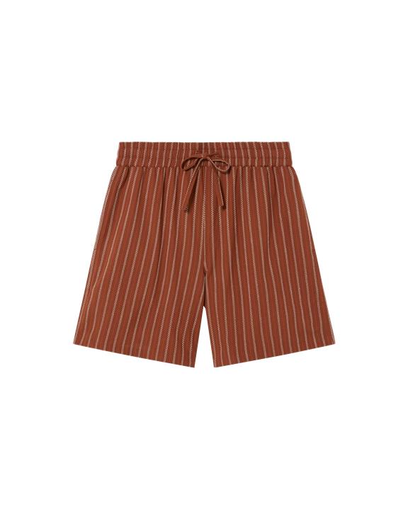 Shorts Bermuda Henry Bruin Gestreept via Shop Like You Give a Damn