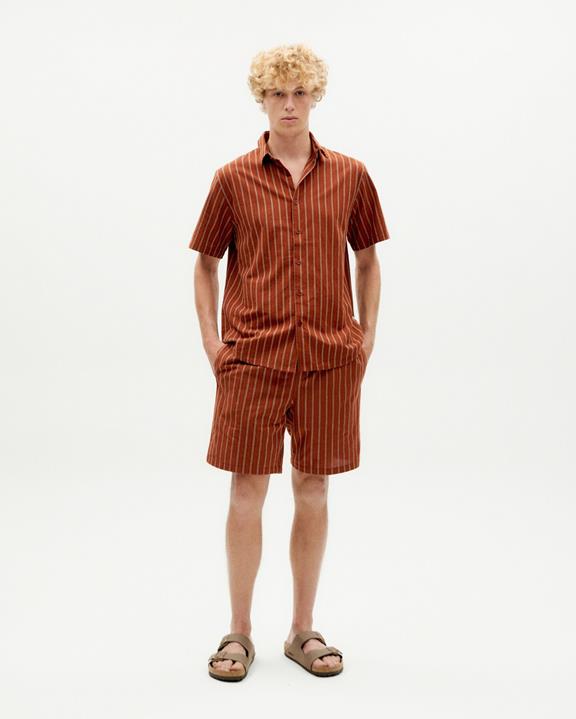 Shorts Bermuda Henry Bruin Gestreept from Shop Like You Give a Damn
