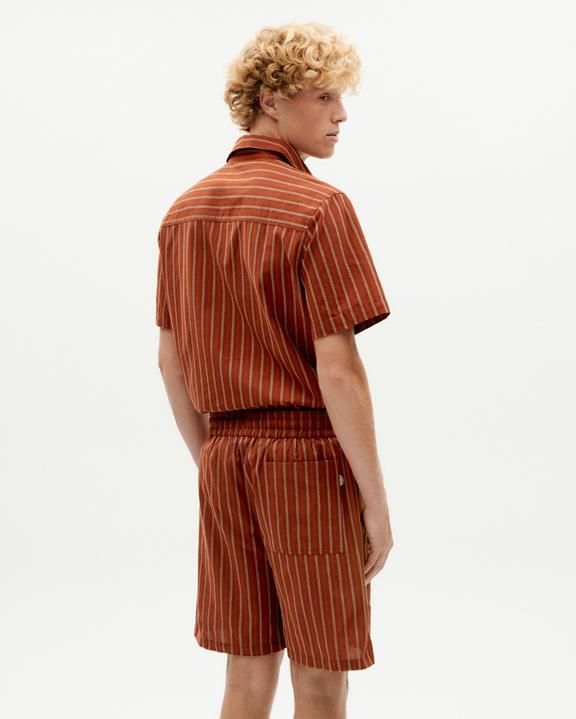 Shorts Bermuda Henry Bruin Gestreept from Shop Like You Give a Damn