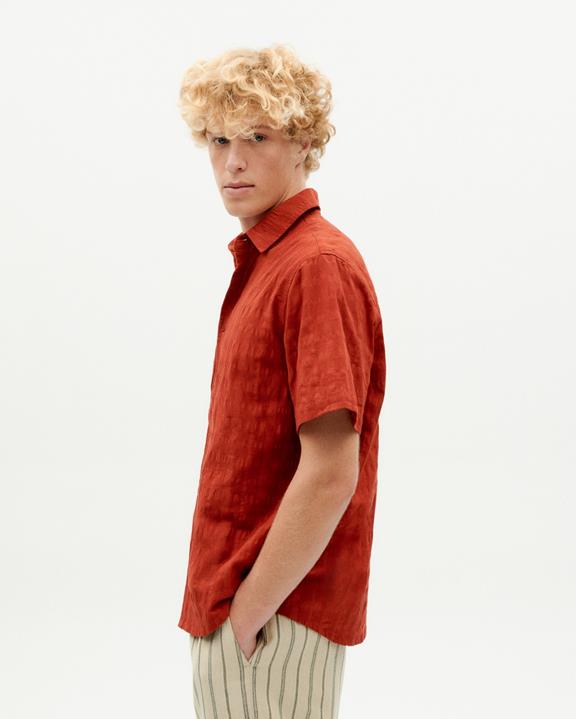 Overhemd Geruit Tom Rood from Shop Like You Give a Damn