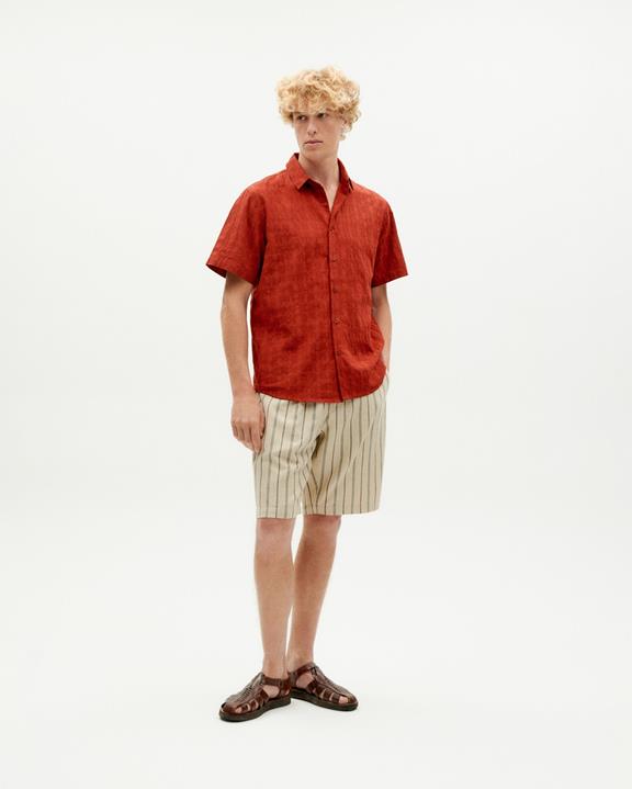 Overhemd Geruit Tom Rood from Shop Like You Give a Damn