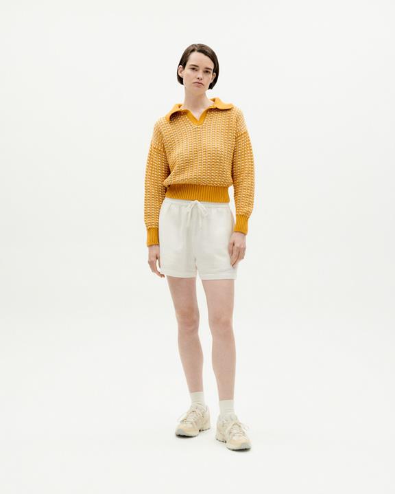 Shorts Geranium Wit from Shop Like You Give a Damn