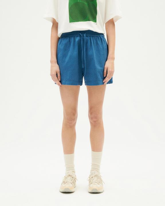 Shorts Geraniumblauw from Shop Like You Give a Damn Shorts Geraniumblauw from Shop Like You Give a Damn