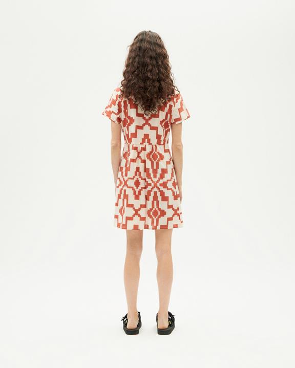 Jurk Hebe Orange Illusion from Shop Like You Give a Damn