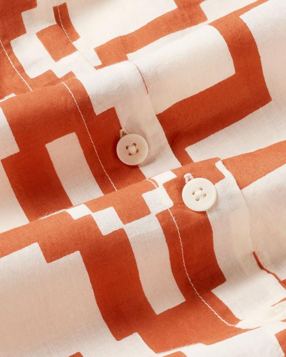 Jurk Hebe Orange Illusion from Shop Like You Give a Damn