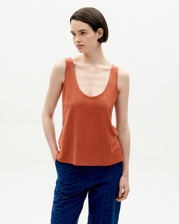Tanktop Clay Red from Shop Like You Give a Damn