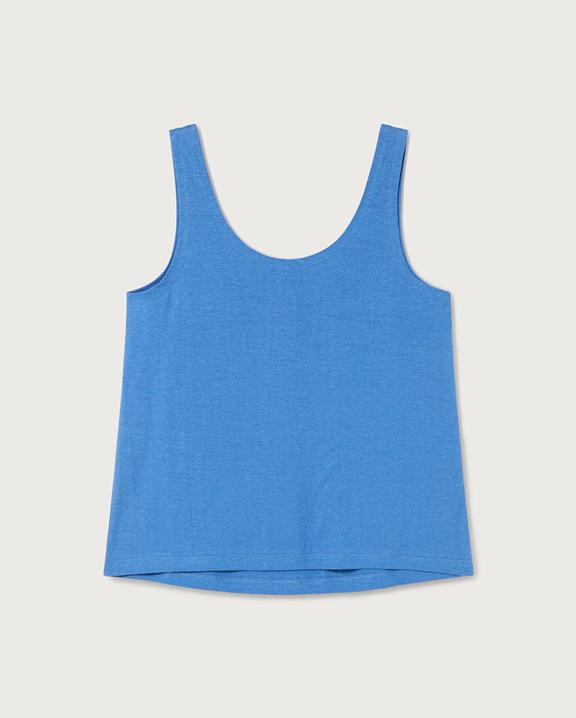 Tanktop Blauw via Shop Like You Give a Damn