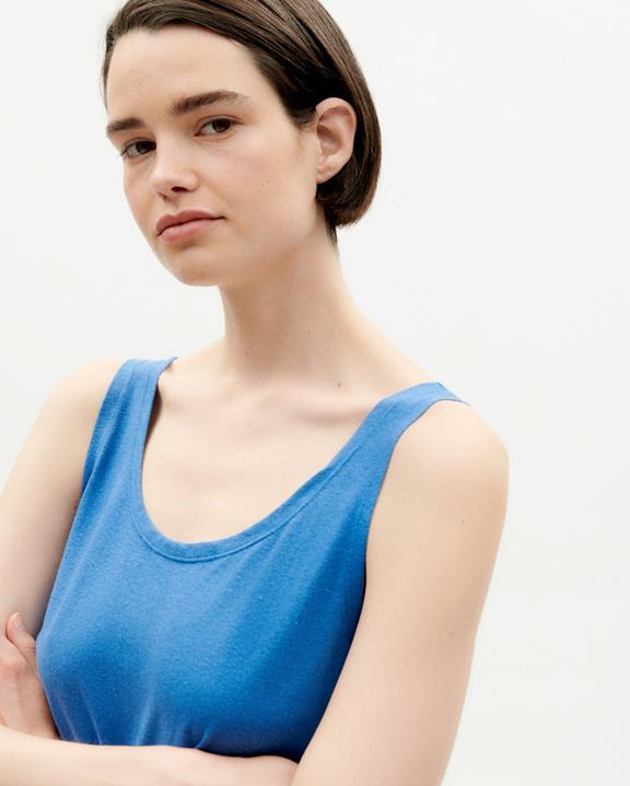 Tanktop Blauw from Shop Like You Give a Damn