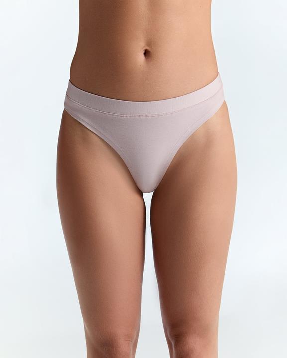 Multipack X2 Thong High Cut Rose Smoke from Shop Like You Give a Damn