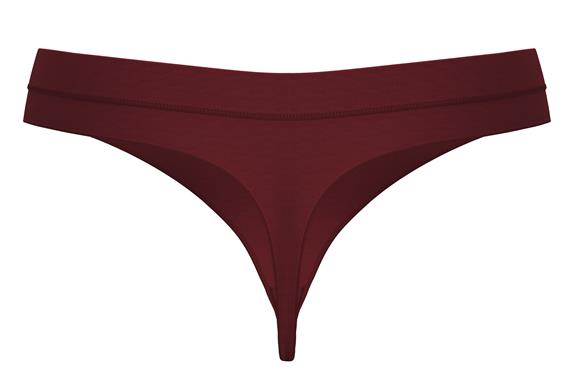 Multipack X2 Thong High Cut Bordeauxrood from Shop Like You Give a Damn