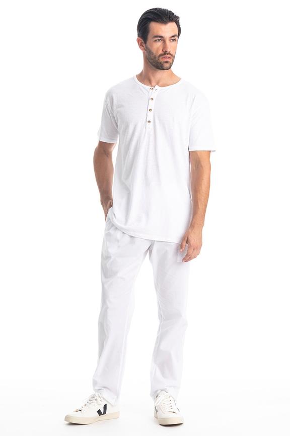 T-Shirt Enzo Wit via Shop Like You Give a Damn