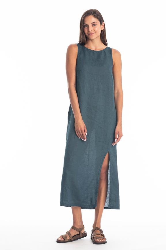 Jurk Nicola Ocean Blue via Shop Like You Give a Damn