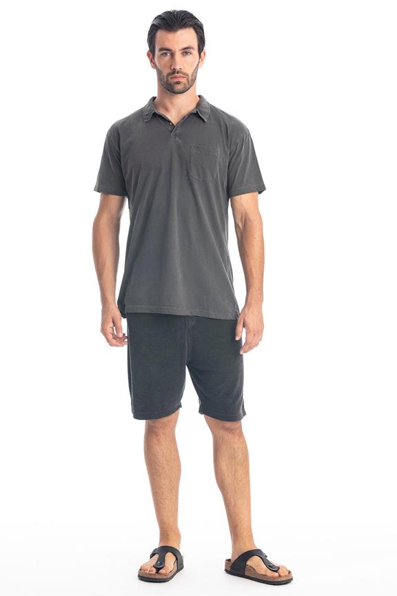 Polo Pocket Antraciet via Shop Like You Give a Damn