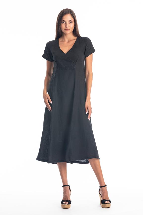 Jurk Bellagio Zwart via Shop Like You Give a Damn