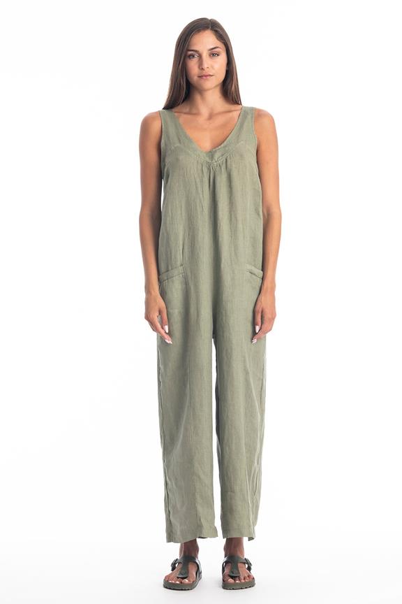 Jumpsuit Aura Khaki from Shop Like You Give a Damn