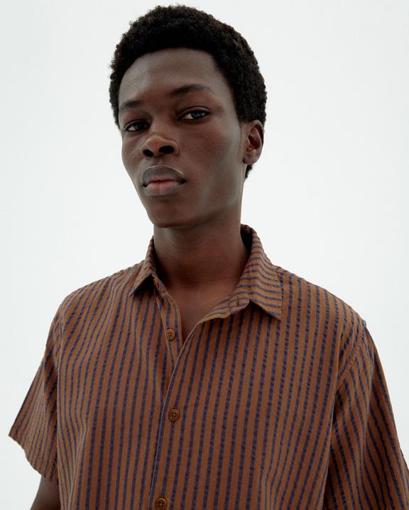 Overhemd Tom Brown Gestreept from Shop Like You Give a Damn