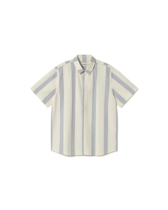 Shirt Tom Blauw Gestreept from Shop Like You Give a Damn