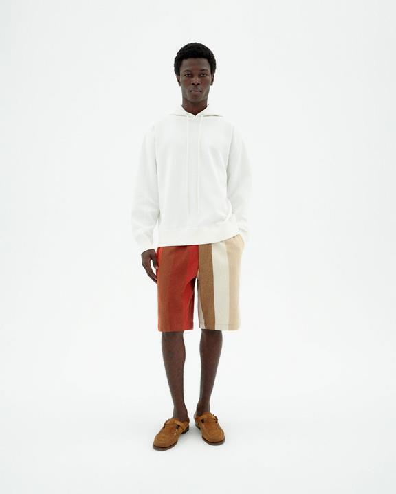 Shorts Bermuda Gasper Sandfire Gestreept from Shop Like You Give a Damn