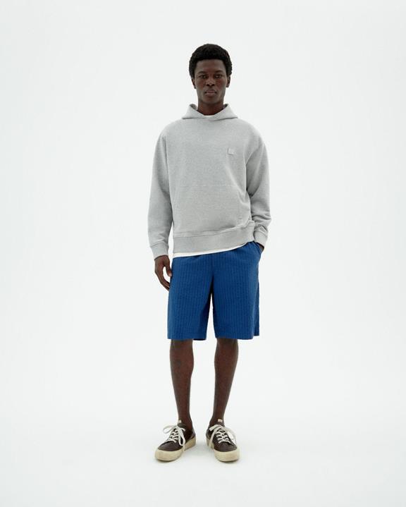 Shorts Seersucker Bermuda Gasper Blue from Shop Like You Give a Damn