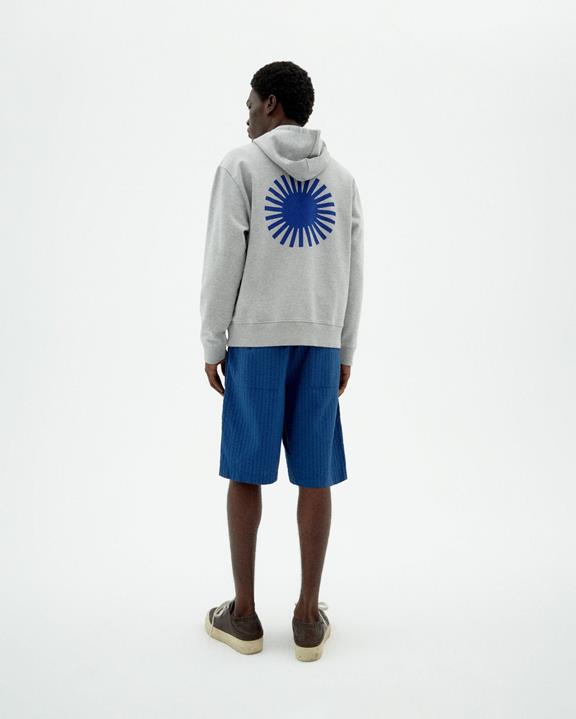 Shorts Seersucker Bermuda Gasper Blue from Shop Like You Give a Damn