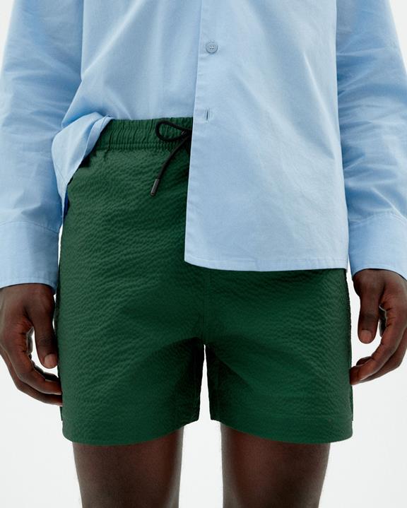 Zwembroek Seersucker Limpopo Groen from Shop Like You Give a Damn