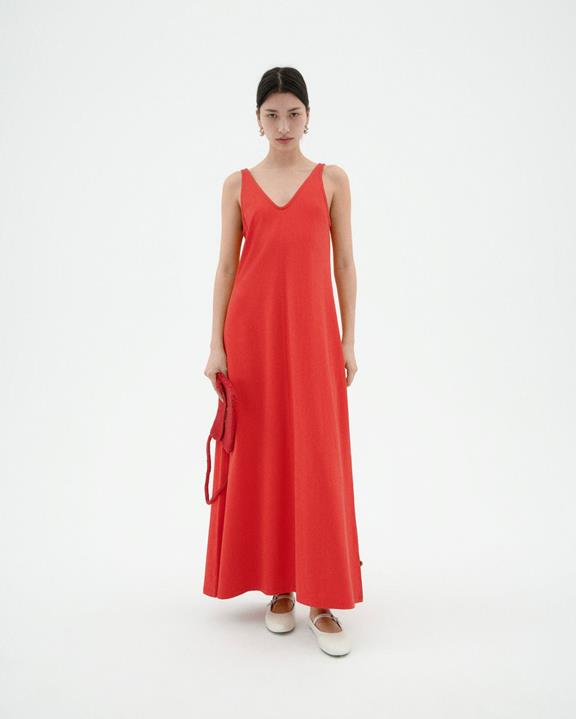 Jurk Sade Rood via Shop Like You Give a Damn